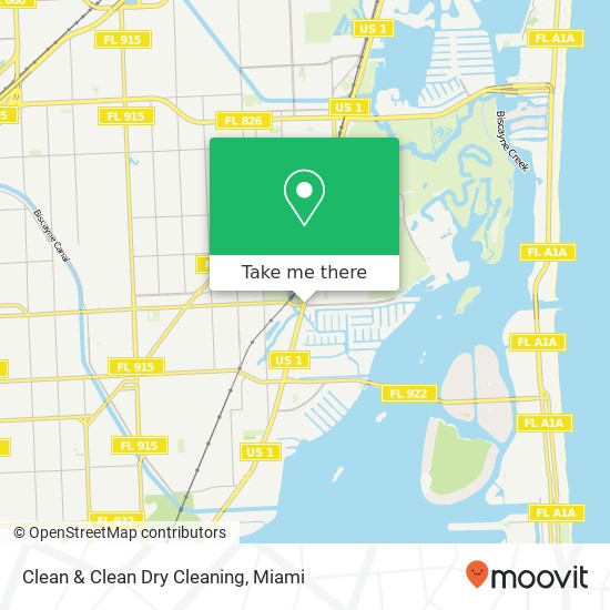 Mapa de Clean & Clean Dry Cleaning