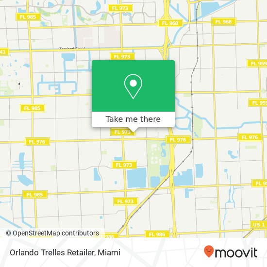 Orlando Trelles Retailer map