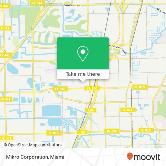 Mapa de Mikro Corporation