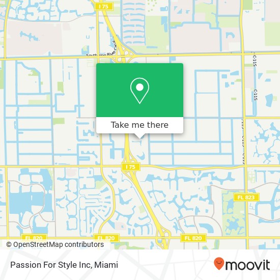 Passion For Style Inc map