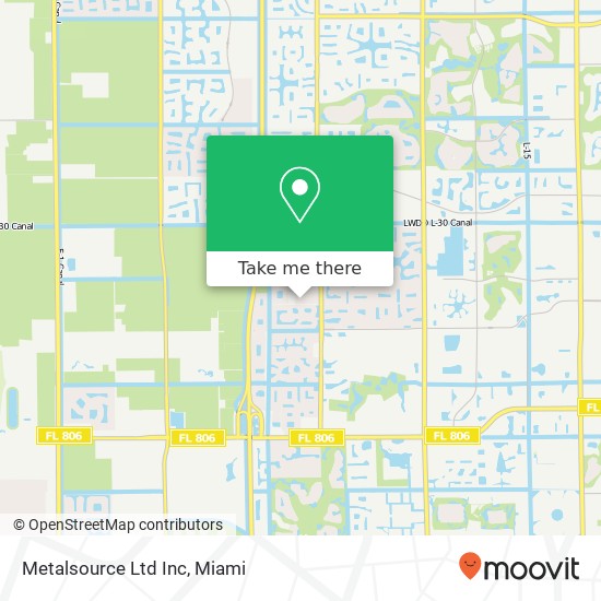 Metalsource Ltd Inc map