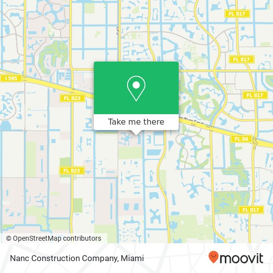 Nanc Construction Company map