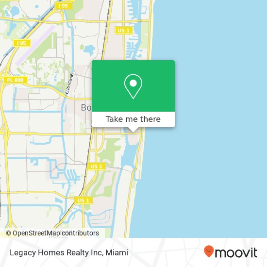 Legacy Homes Realty Inc map