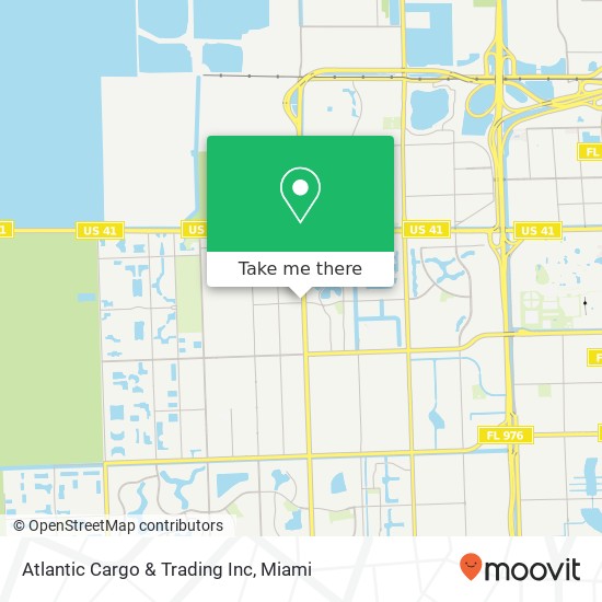 Atlantic Cargo & Trading Inc map