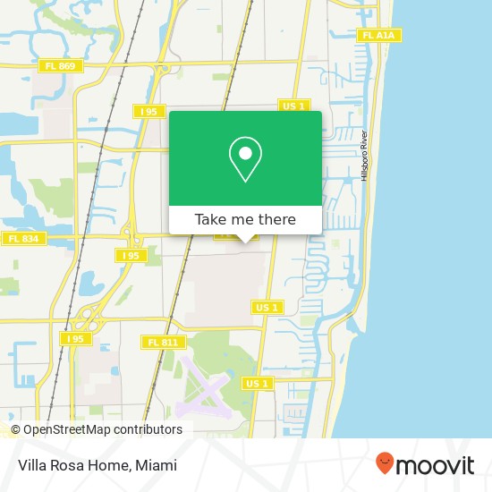 Mapa de Villa Rosa Home