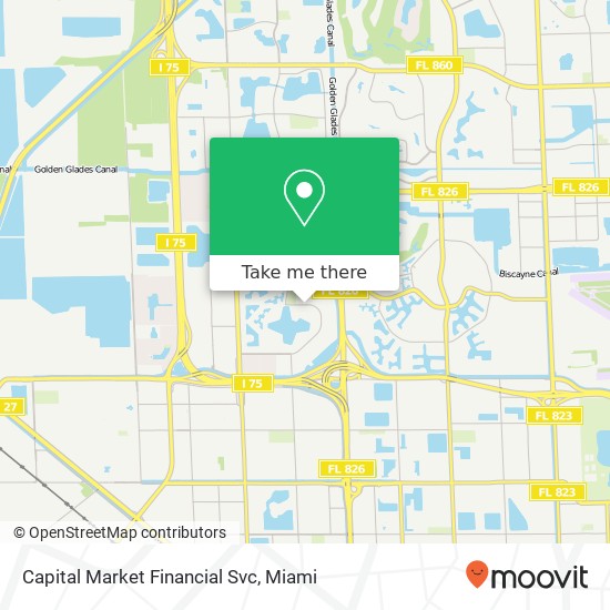 Capital Market Financial Svc map