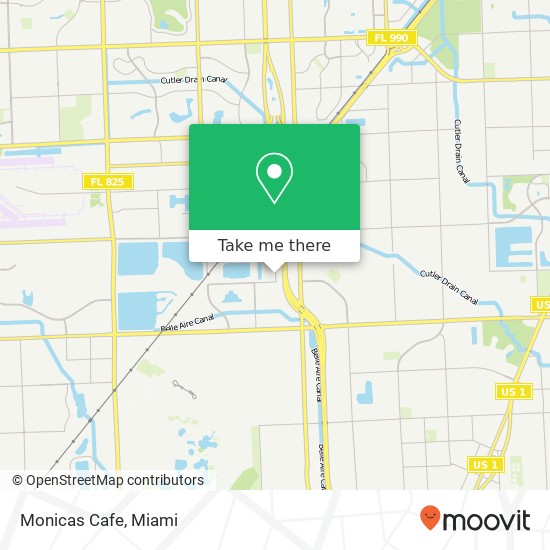 Mapa de Monicas Cafe