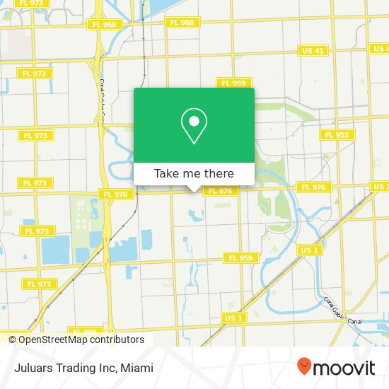 Juluars Trading Inc map