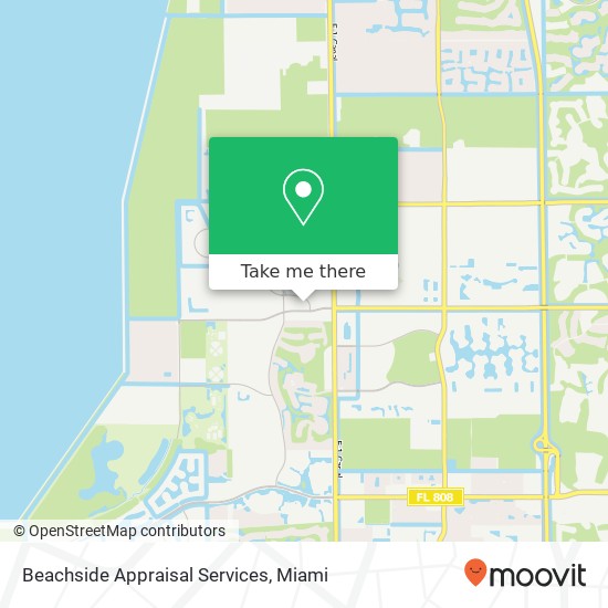 Mapa de Beachside Appraisal Services