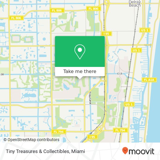 Tiny Treasures & Collectibles map