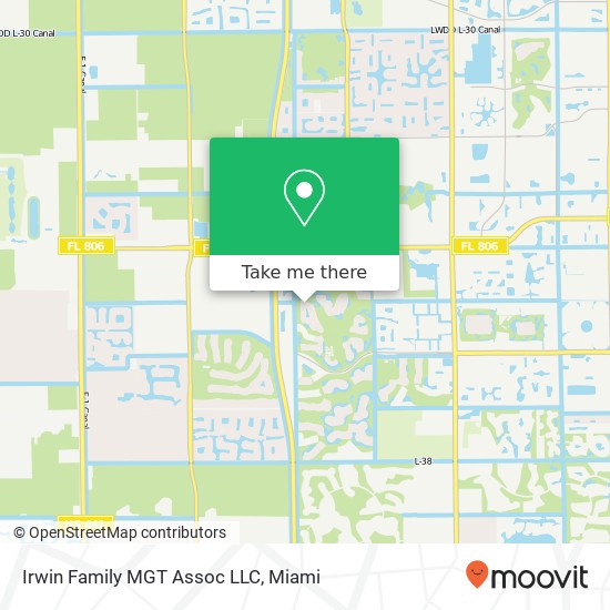 Mapa de Irwin Family MGT Assoc LLC