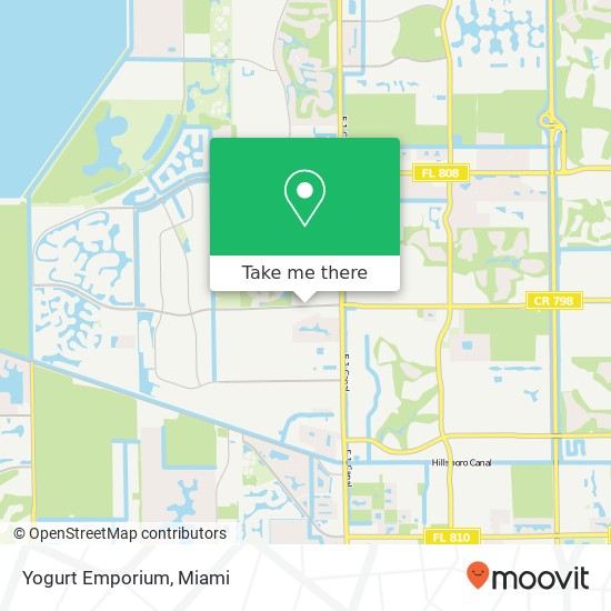 Yogurt Emporium map