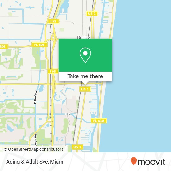 Aging & Adult Svc map