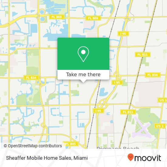 Sheaffer Mobile Home Sales map