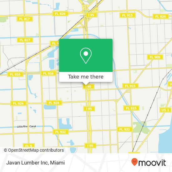 Mapa de Javan Lumber Inc