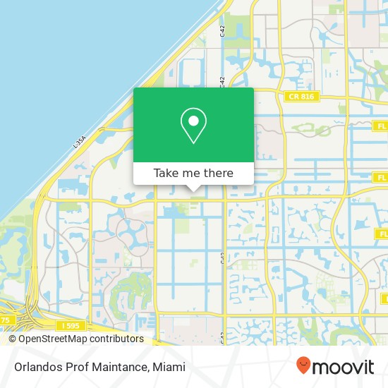 Orlandos Prof Maintance map