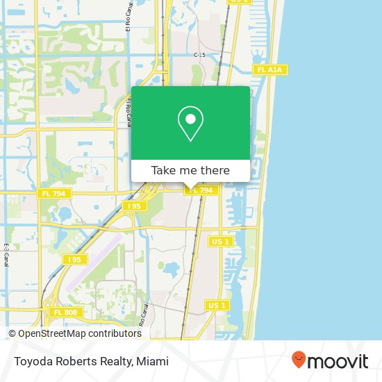 Mapa de Toyoda Roberts Realty