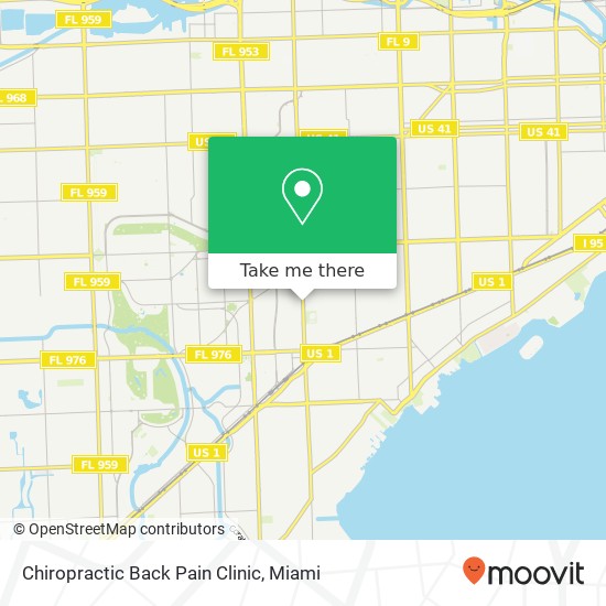 Chiropractic Back Pain Clinic map