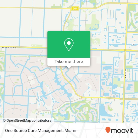 Mapa de One Source Care Management