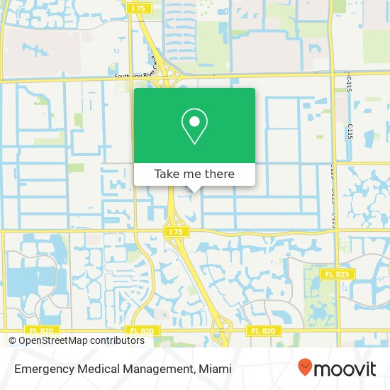 Emergency Medical Management map