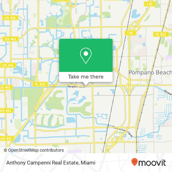 Anthony Campenni Real Estate map