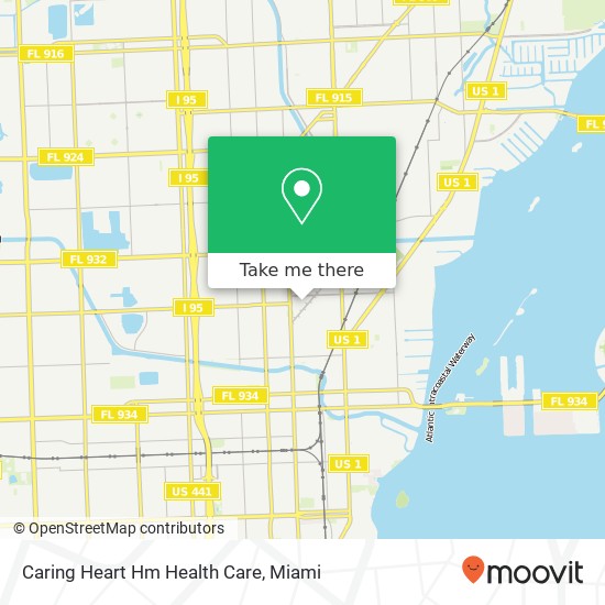 Caring Heart Hm Health Care map