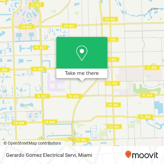 Gerardo Gomez Electrical Servi map