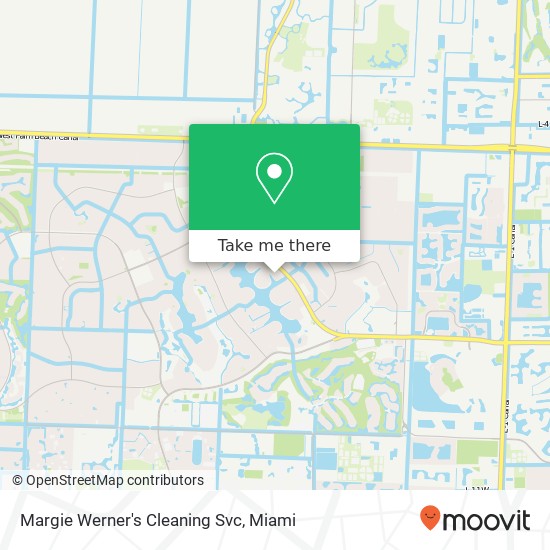 Mapa de Margie Werner's Cleaning Svc