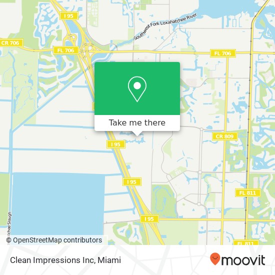 Mapa de Clean Impressions Inc