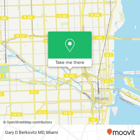 Gary D Berkovitz MD map