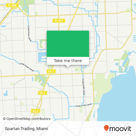 Spartan Trading map