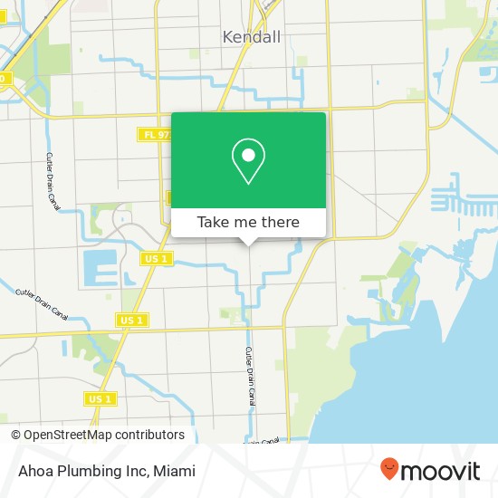 Ahoa Plumbing Inc map