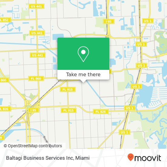 Mapa de Baltagi Business Services Inc