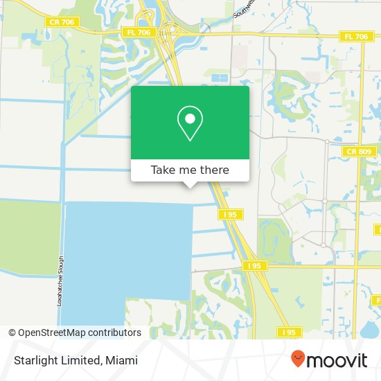 Mapa de Starlight Limited