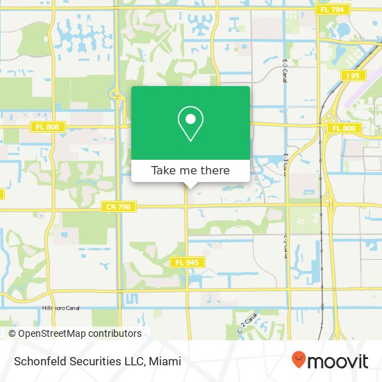 Schonfeld Securities LLC map