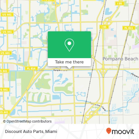 Discount Auto Parts map