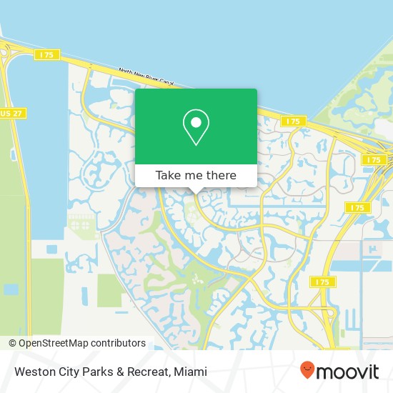 Weston City Parks & Recreat map