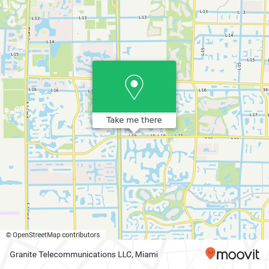 Granite Telecommunications LLC map