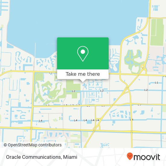 Oracle Communications map