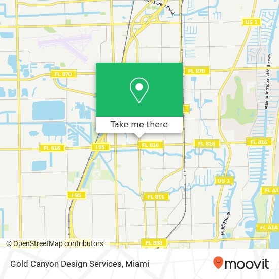 Mapa de Gold Canyon Design Services