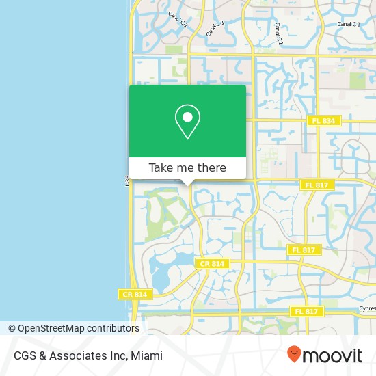 CGS & Associates Inc map