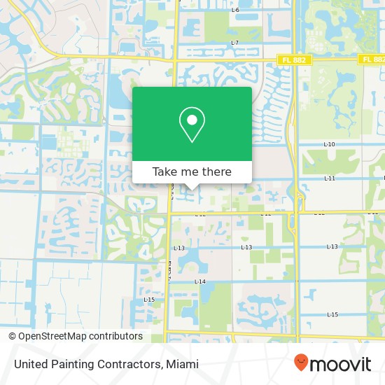 United Painting Contractors map