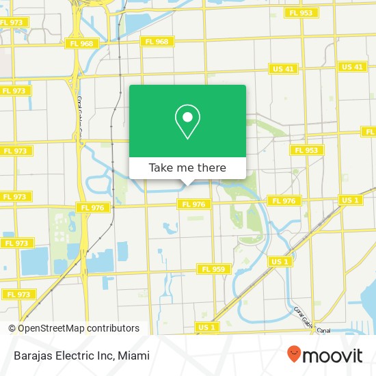 Mapa de Barajas Electric Inc