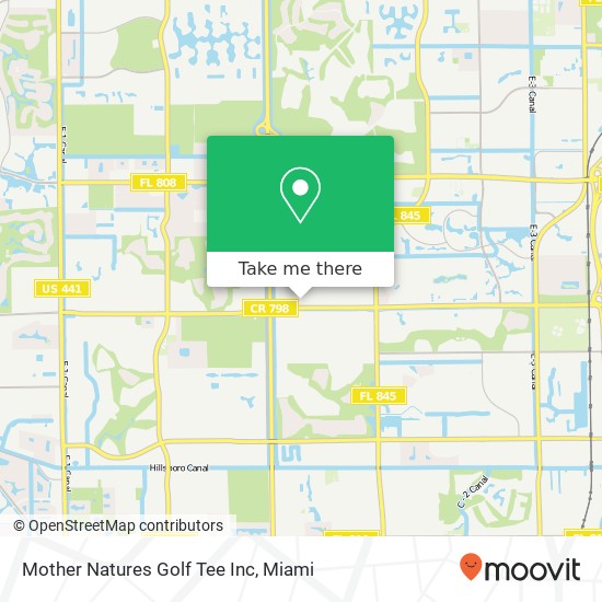 Mapa de Mother Natures Golf Tee Inc