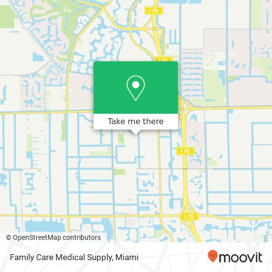 Mapa de Family Care Medical Supply