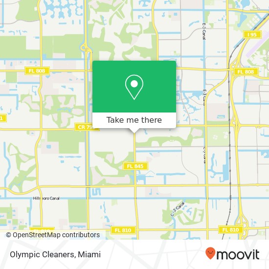 Olympic Cleaners map