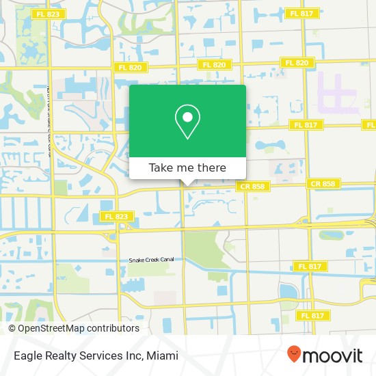 Eagle Realty Services Inc map