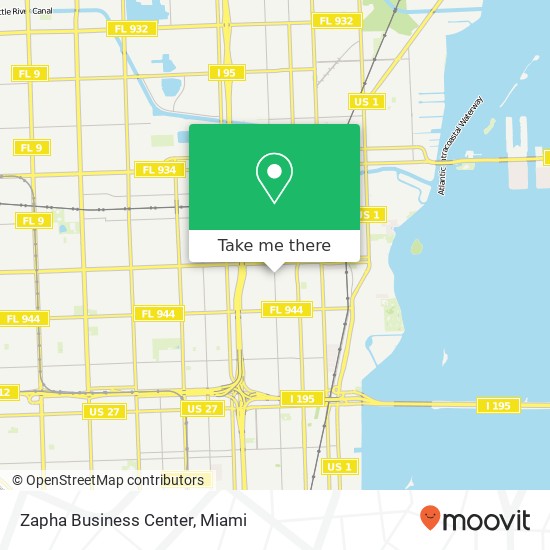 Zapha Business Center map