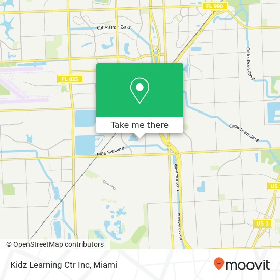 Mapa de Kidz Learning Ctr Inc