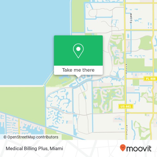 Medical Billing Plus map